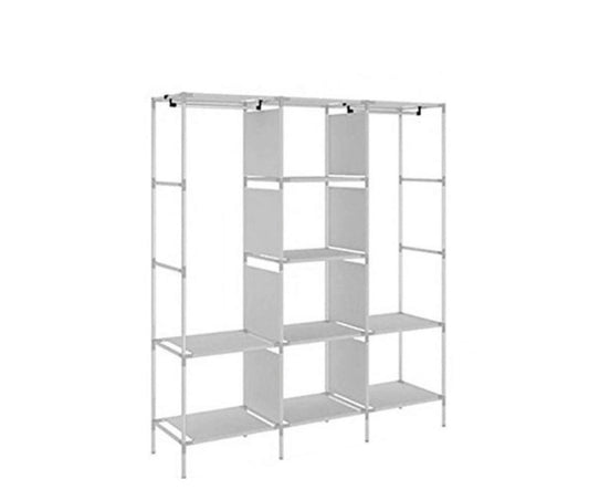 Fabric Wardrobe Rack Organizer with Cover
