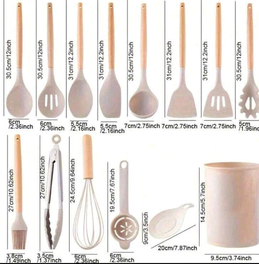 Silicone Kitchen Nonstick Utensils