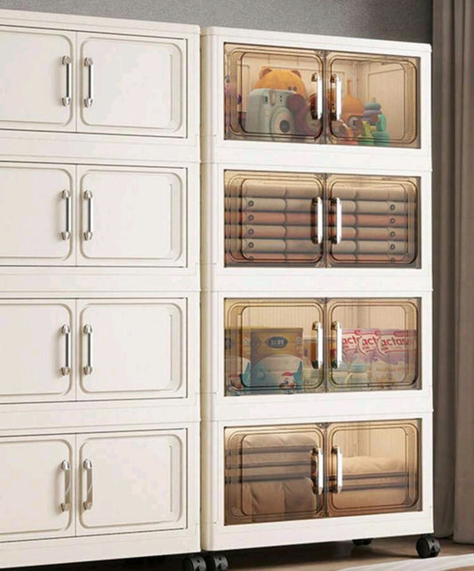 17.7 in wide Storage Cabinet foldable Storage Box