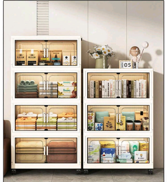 17.7 in wide Storage Cabinet foldable Storage Box