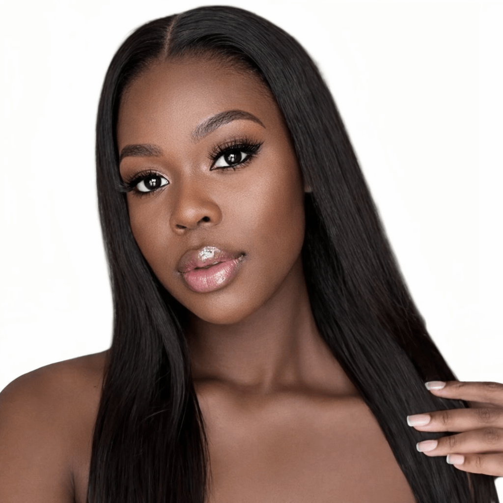 16 inch Brazilian Hair Full Frontal Wig