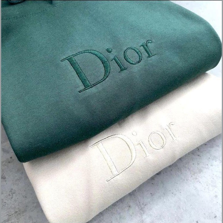Vintage Embroidered Dior Hoodies