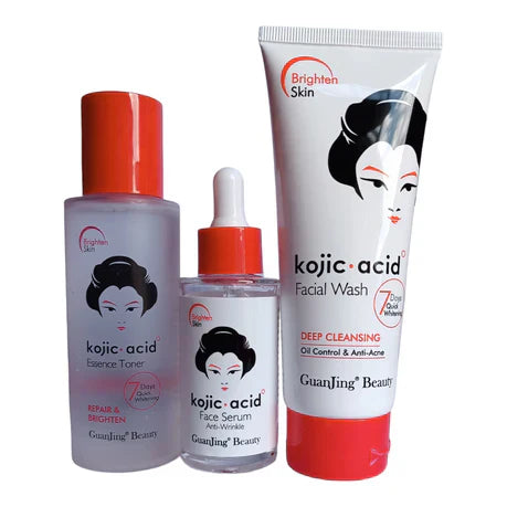 Kojic Acid Complete Brightening Routine Combo
