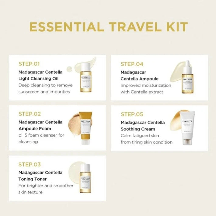 Centella SkinCare Travel Set